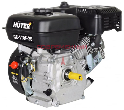 Двигатель HUTER бензиновый GE-170F-20 70/15/2